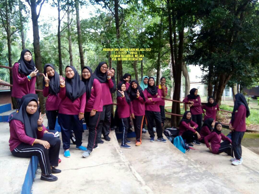 Outdoor Recreation On Twitter Program Smk Durian Daun Melaka 2017 1 11 2017 39pax Taman Botanikal Melaka Via Outdoor Recreation Smkduriandaunmelaka Outrecmelaka Https T Co Dyfwsvhloy Twitter