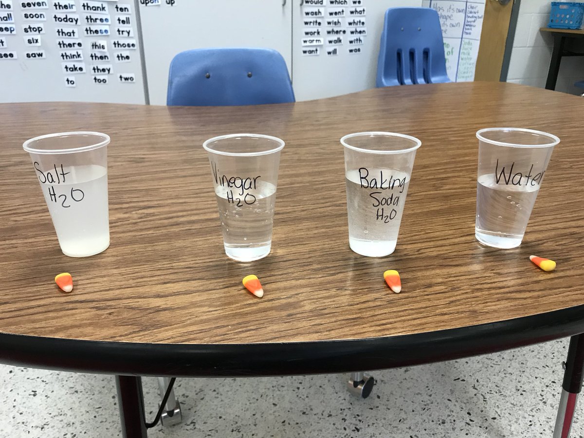 Marcu8Marcus's tweet photo. Candy Corn STEM in second grade made this Halloween exciting! @WESWOODCHUX https://t.co/RxxGWTT5C3