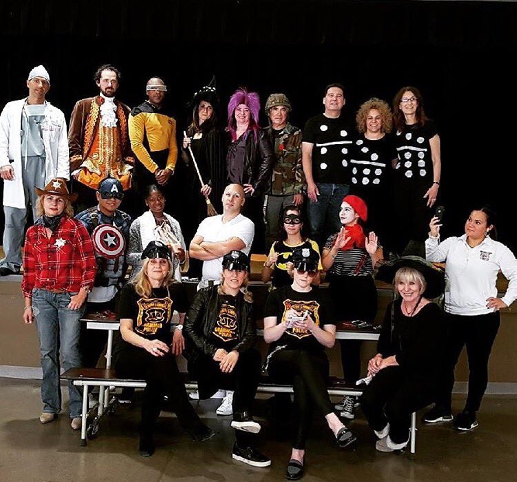 To end off the night... Happy Halloween from your favourite teachers. 👻