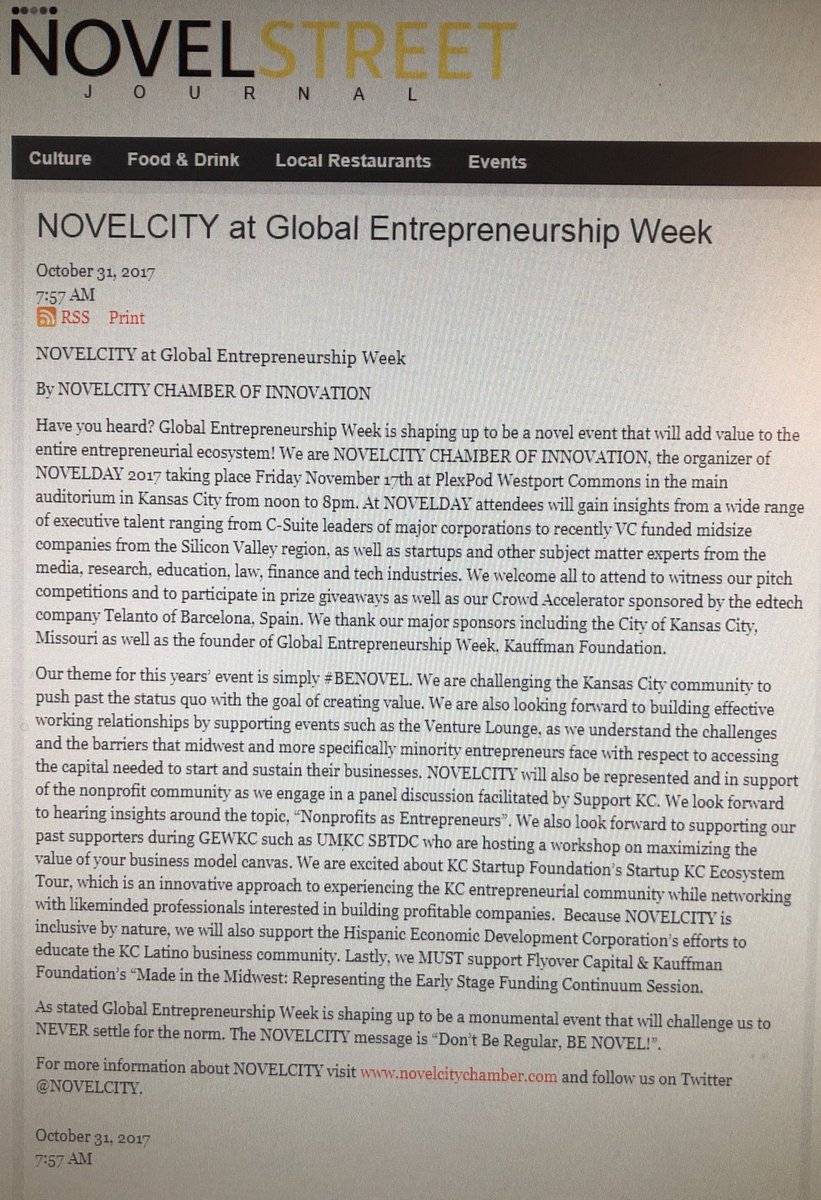 NOVELSTREET JOURNAL tweet media