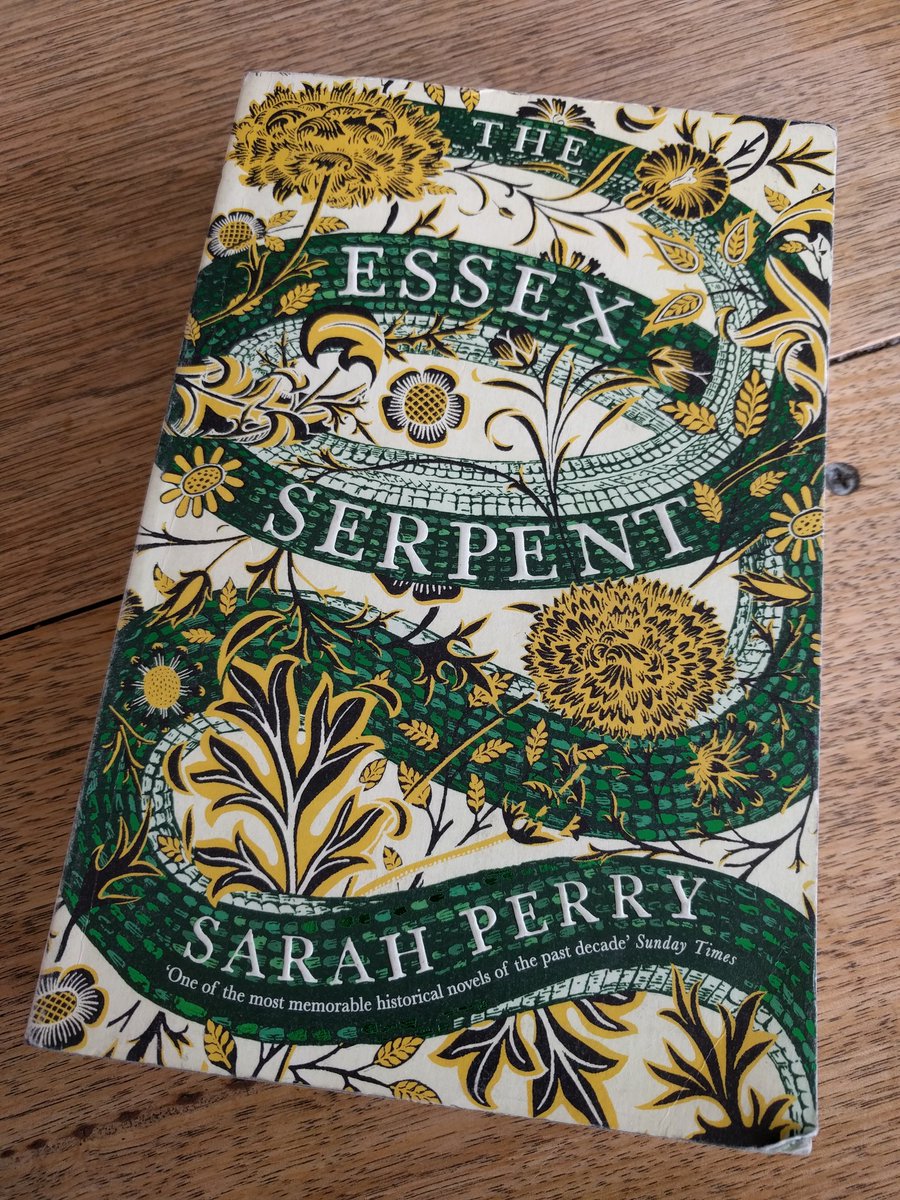 This month's #bookclub selection was an interesting #read and made for an interesting chat! Thanks <a href="/AvenueBookstore/">no name.</a> #TheEssexSerpent