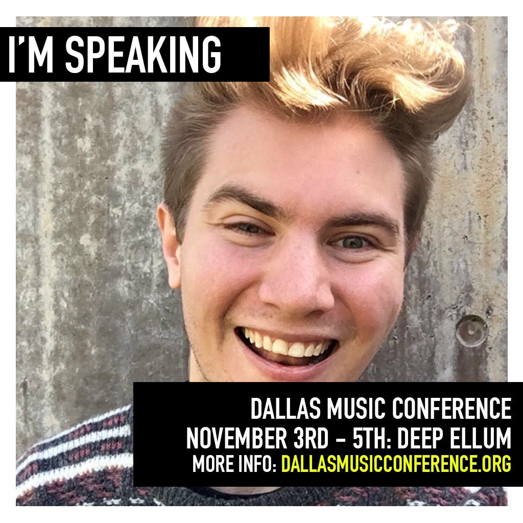 IMIconference's tweet photo. Speaking at #dallasmusicconference, @HarleyCreative of @ThisNewBand, @skateordiefest & more! Tickets & Info at https://t.co/Ye4IpkDvVe🤘🏽 https://t.co/miSbMGdzp4