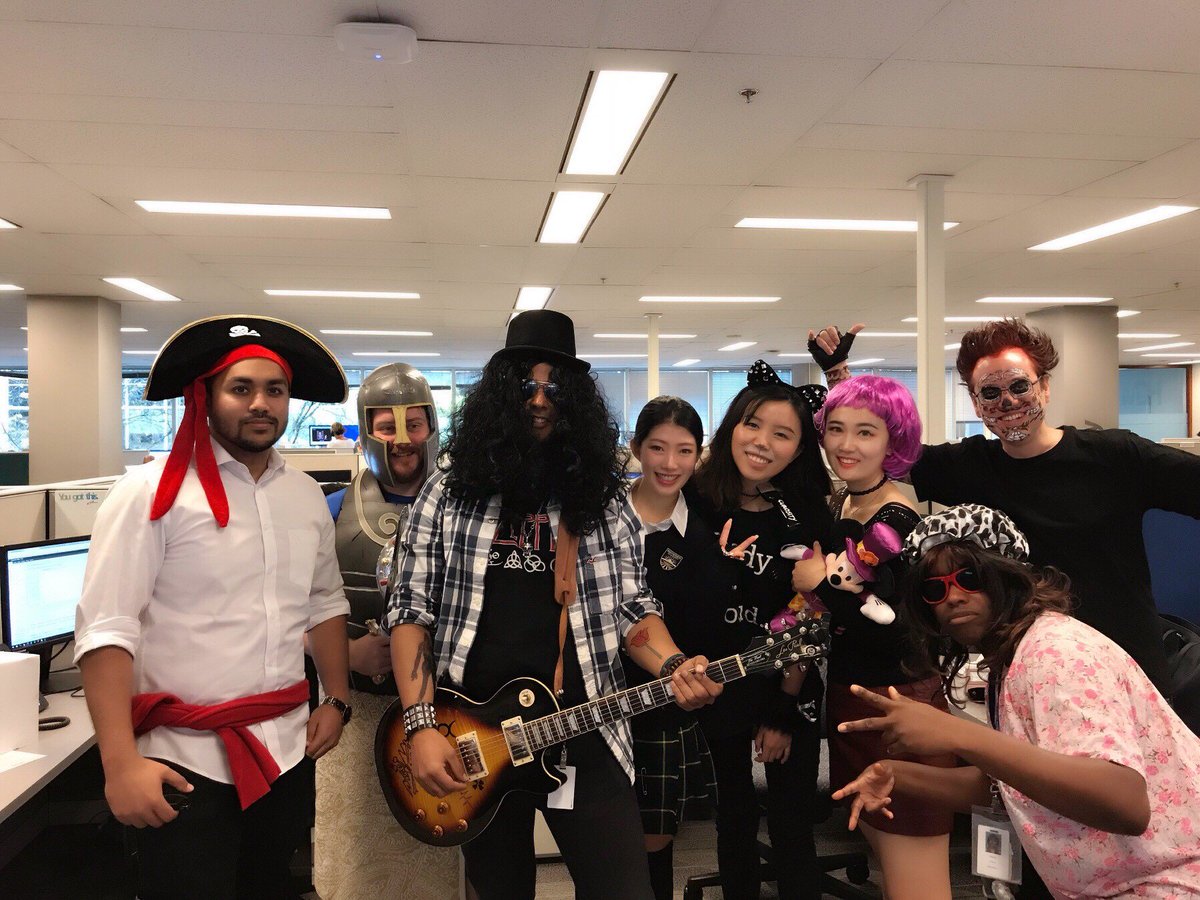 DayforceEurope's tweet photo. #HappyHalloween2017 from our people around the globe! Check out our costumes and LIKE your fav's on Facebook: https://t.co/MowCM50kk9 https://t.co/MD9qREQmA6