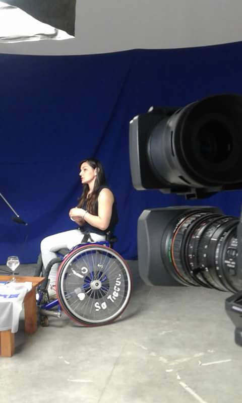 MirameQuePuedo's tweet photo. Hoy entrevistamos a Evangelina Paiva. En unos días tendran el video, de la gran entrevista realizada para conocer un poco más de la vida de una representante nacional en el basquet en sillas de ruedas. Gracias Eva por acercarte y la buena onda en la charla https://t.co/VvyF3YMvEK