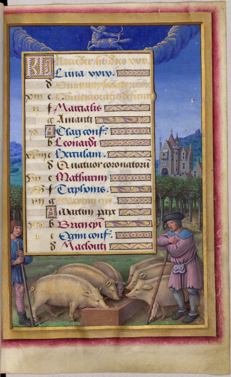 JohanOosterman's tweet photo. It's November!
Grandes Heures of Anne de Bretagne @GallicaBnF Latin9474 https://t.co/A6NBpAykgb