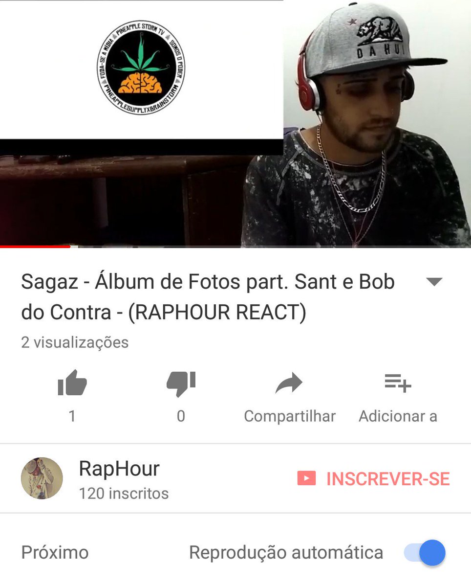 hour_rap's tweet photo. SAAAIIIUUUU!! 💥

CORRE LA NO CANAL QUE TEM VÍDEO NOVO!! INSCREVAM-SE, DEIXEM SEUS 👍🏽 E FIQUEM POR DENTRO DOS PRÓXIMOS VÍDEOS!!! TmjntoO! 🤘🏽🔥 https://t.co/Q5w1YuQEaf