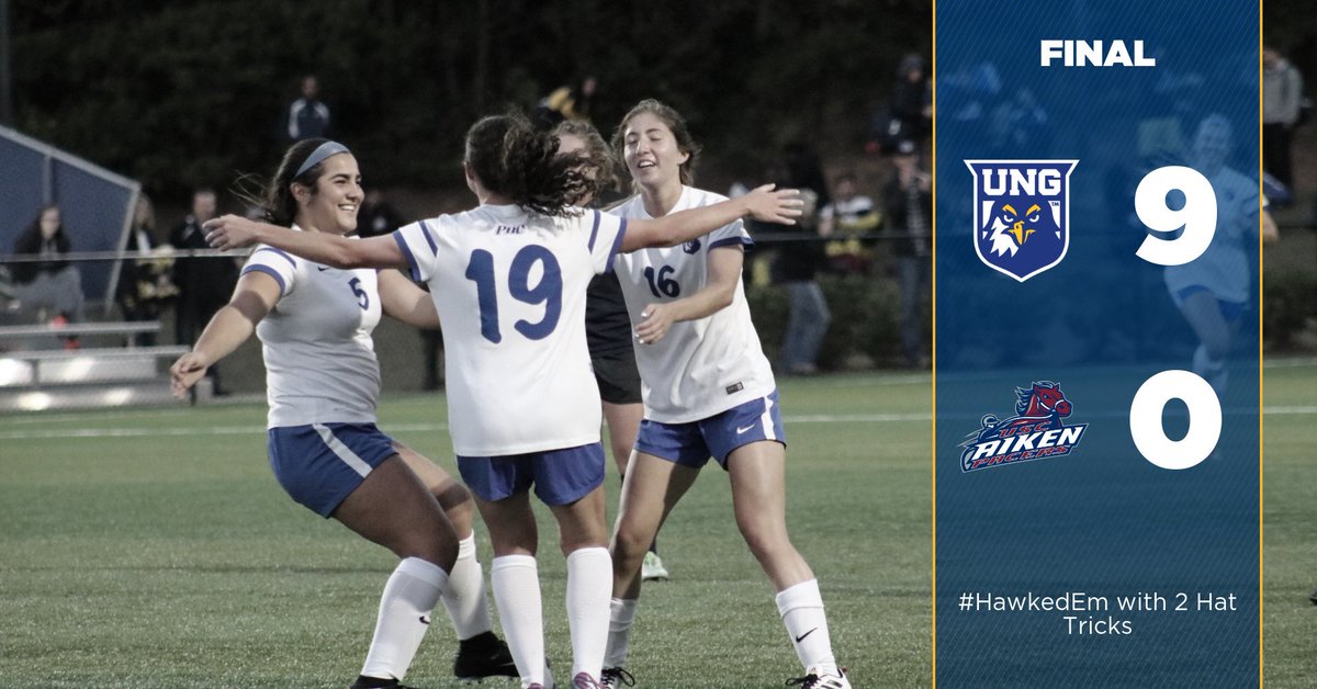 UNGWSOC's tweet photo. FINAL | Next up, Peach Belt Semifinals! #NighthawkDomination πβ½οΈ https://t.co/DQwpbFFt3N