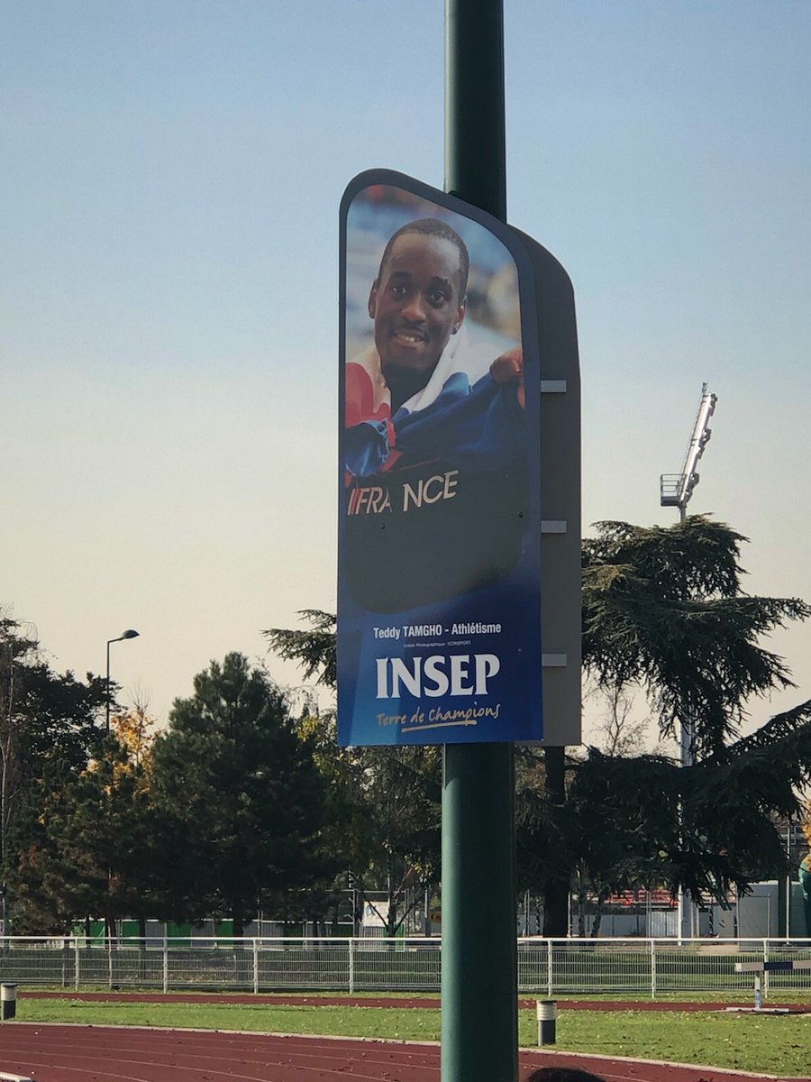 TeddyTamgho's tweet photo. Un honneur d'être présent sur la piste de l'Insep !!! Merci @INSEP_PARIS @GRAND_INSEP @GhaniYalouz https://t.co/cYQH24871a
