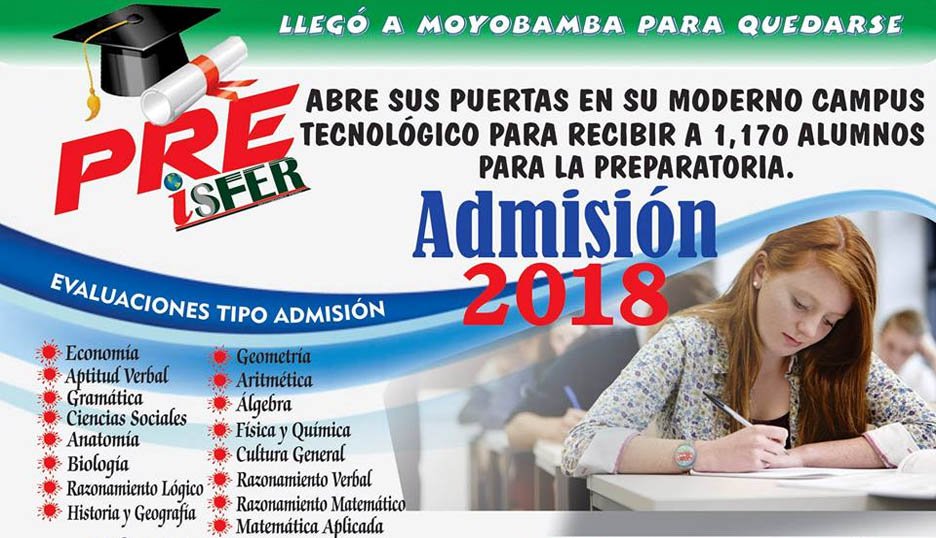 isferoficial's tweet photo. El #ISFER apertura su centro de preparación académica. Prepárate para poder ingresar a cualquier instituto superior o universidad. https://t.co/V3xjEITBPP