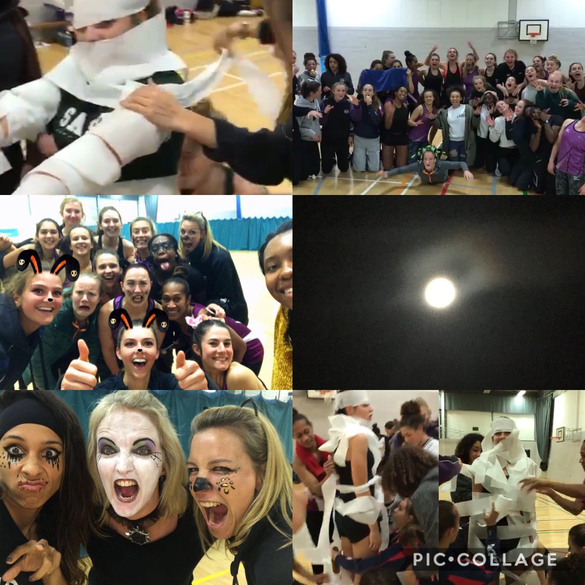 LDNMavericks's tweet photo. #Halloween2017 fun at our training session tonight joined by @MavericksNpl #mummies #marshmallowbobbing #flourfaces 👻🎃🦇🕷😈🤣 https://t.co/m4mL6tVjnb