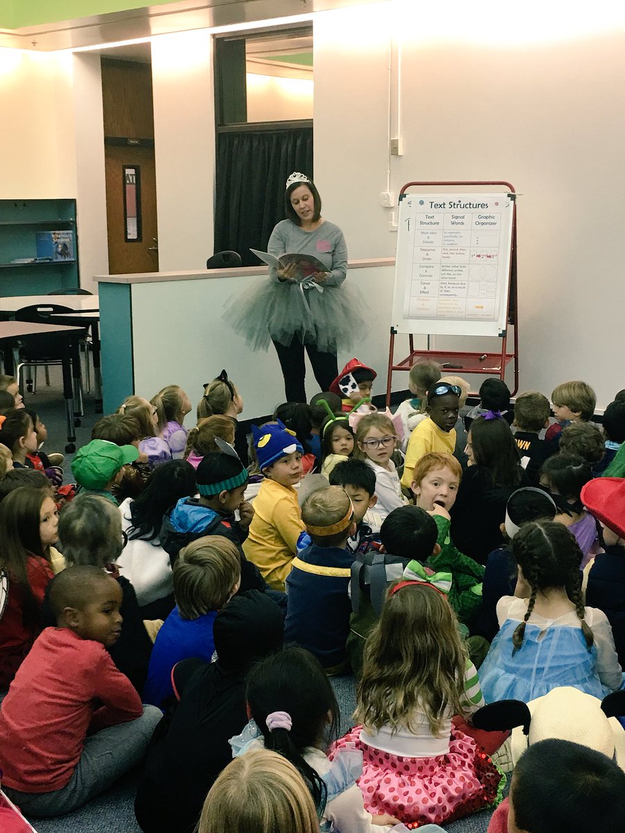 MPE_Principal22's tweet photo. Our youngest colts got a special treat from @CCES_Principal today! Read aloud time!!  She was #silverlicious https://t.co/kwxiotqhqE