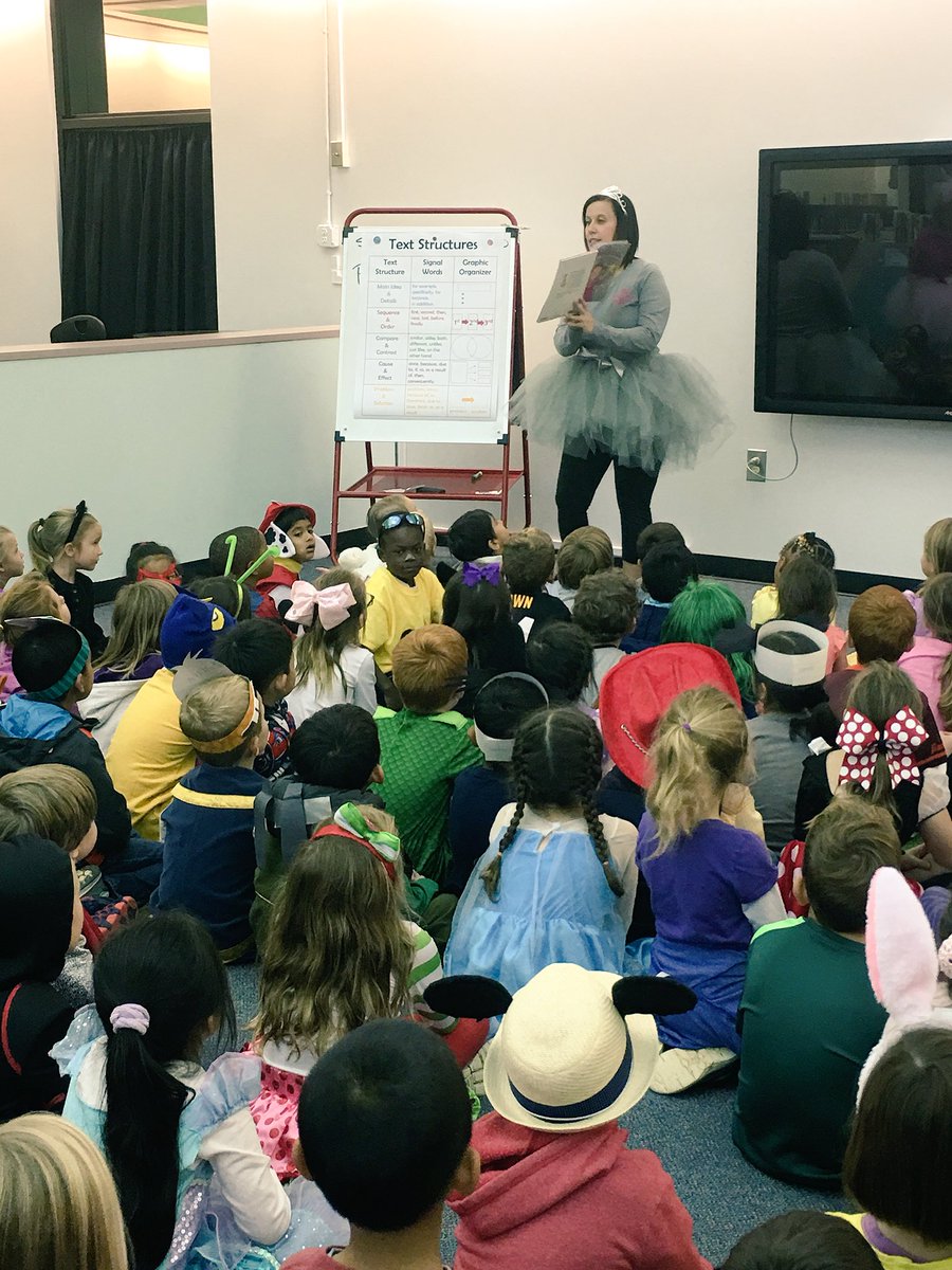 MPE_Principal22's tweet photo. Our youngest colts got a special treat from @CCES_Principal today! Read aloud time!!  She was #silverlicious https://t.co/kwxiotqhqE