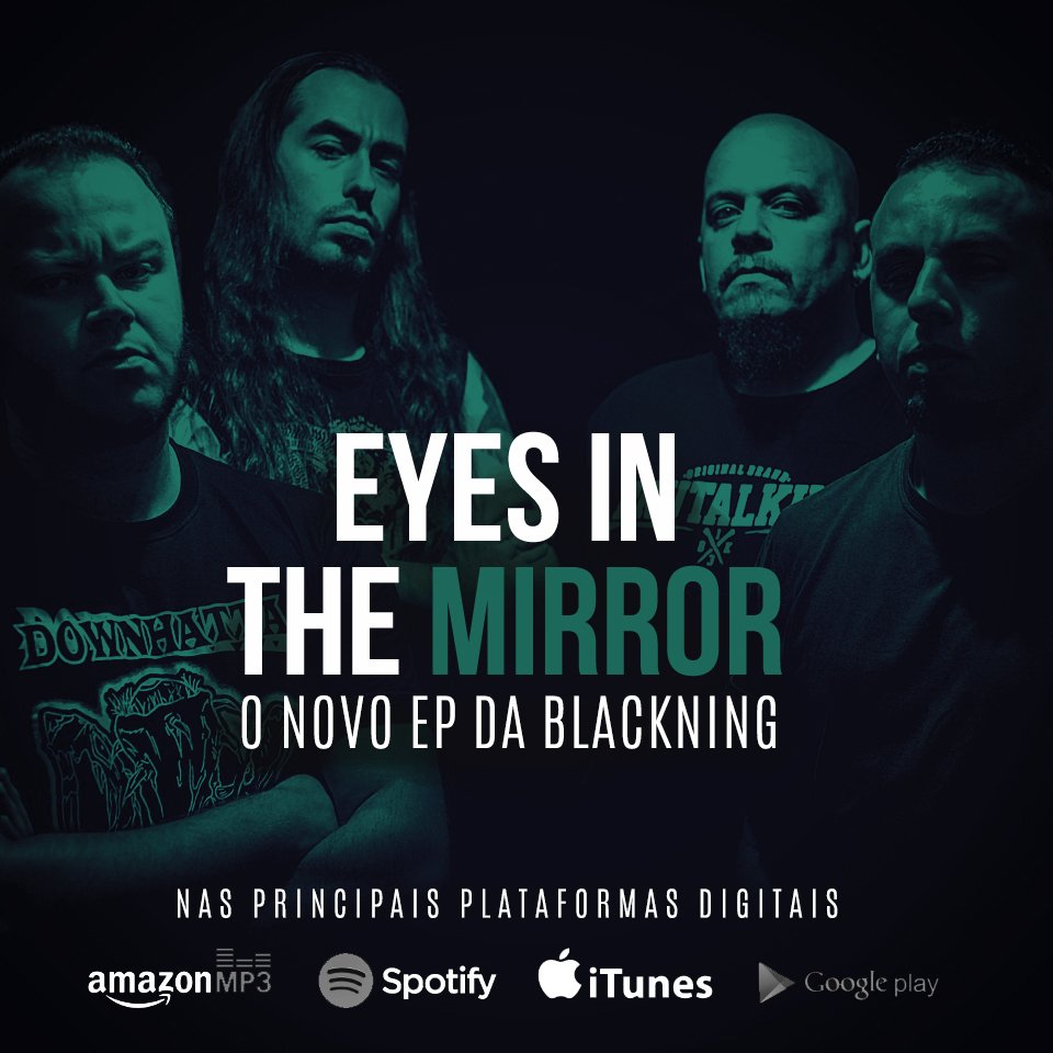 Blackning_Metal's tweet photo. Our new release, #EyesintheMirror are avaiable to streaming! Did you listen yet? // Nosso EP novo já está disponível! #Blackning https://t.co/TPrFtsn8P1