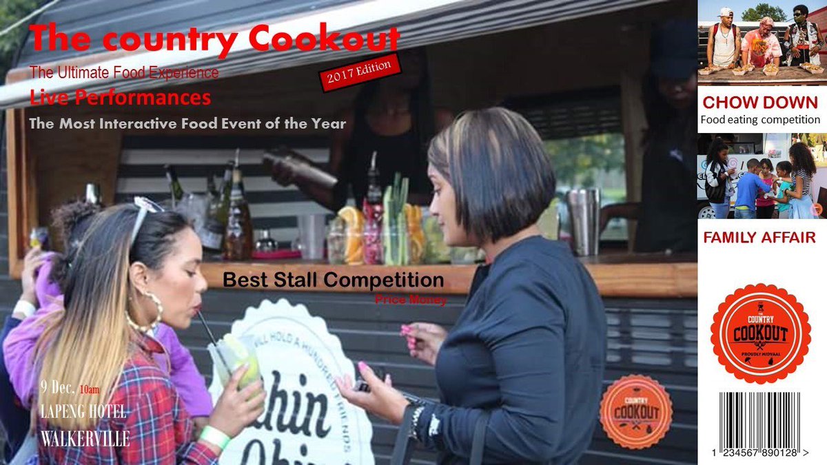 CookoutCountry's tweet photo. @lerato_sethusa @ChrisMoloisane @Chefkhumalo @streetfoodsf @MidvaalLM @laporsh1 @MsNzima https://t.co/B9Z6UEzPdd