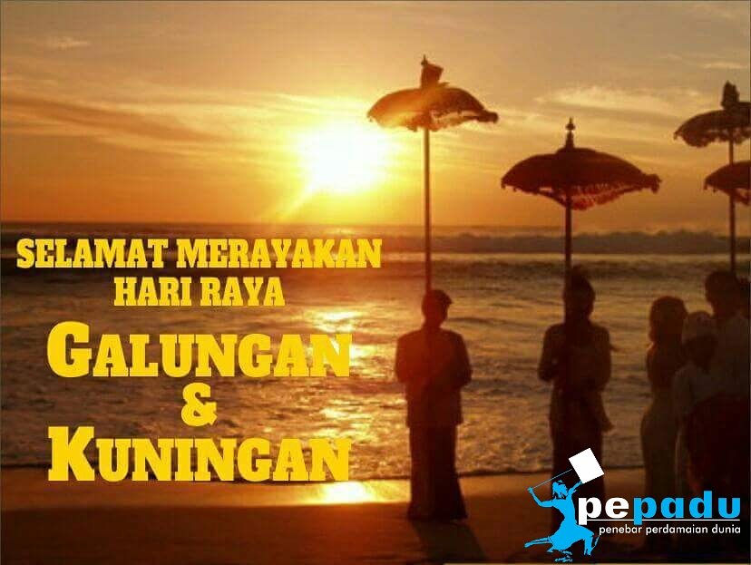 Selamat hari raya galungan dan kuningan Buat saudara saudara yang menjalankan, Mari tebarkan Konten Positif Buat Indonesia Damai.