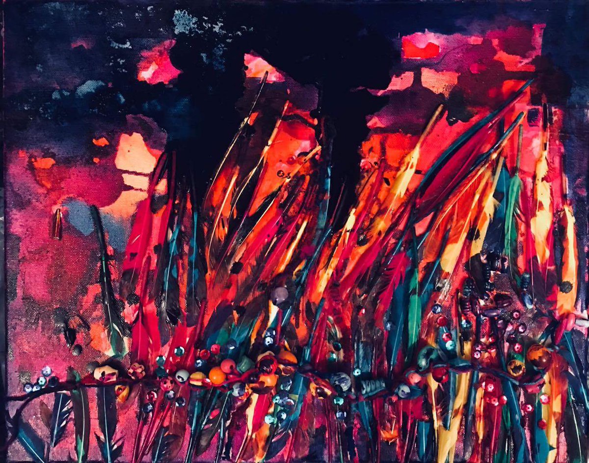 realcrowsnest's tweet photo. How about a late night artist reveal?

Today we introduce Elinor Rowlands - another new artist to Crowsnest, and we are thrilled to have her in board. 

Elinor will be exhibiting this piece 'Along Her', and more at #CROWSNESTXBREWDOG https://t.co/lKzpBrXXBA