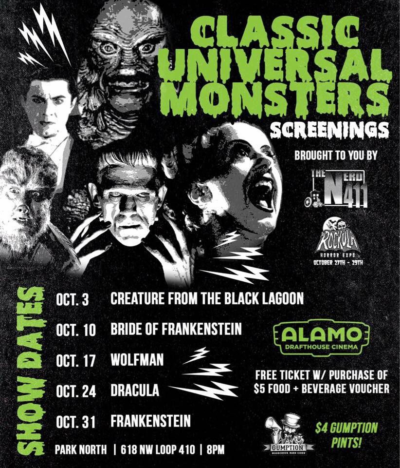 🎃Only 30 Seats Remaining! Join @TheNerd411 and us for a Halloween Screening of #Frankenstein 👻 #itsalive 🎟👉🏽: bit.ly/2z7CvhM
