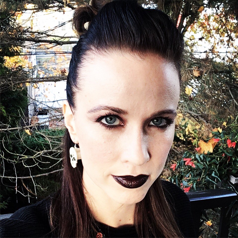 Happy Halloween!!! Feeling motivated and #boss with my black lipstick today. Get things done! #GTD