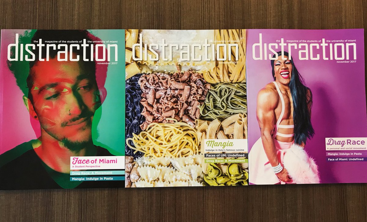 DistractionUM's tweet photo. New edition on stands now! Catch us in the breezeway on Thursday and Friday. #getdiverse #getdistracted https://t.co/7AjyVXG67F