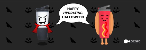 iloveozmo's tweet photo. @fitbit reports that on average, users that went trick-or-treating gained 2,750 steps—that’s nearly 1.25 miles.  Stay #Hydrated with #Ozmo https://t.co/rC0w0PeBDt