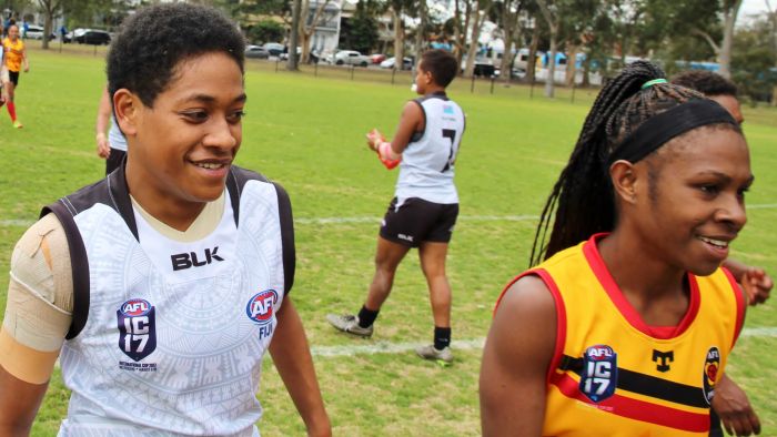 Footy feat heightens Hala’s hunger to help #AFL #Fiji #WomenInSport #SportsDiplomacy bit.ly/2z6IoM7