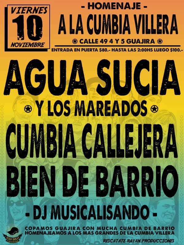 BienDeBarrioK's tweet photo. Estan todos invitados a Guajira 49 e 4 y 5 vos no podes faltar este 10 De Noviembre Show en vivo de la banda #Musica #LaPlata #Cumbia https://t.co/13JdSLo6Pm