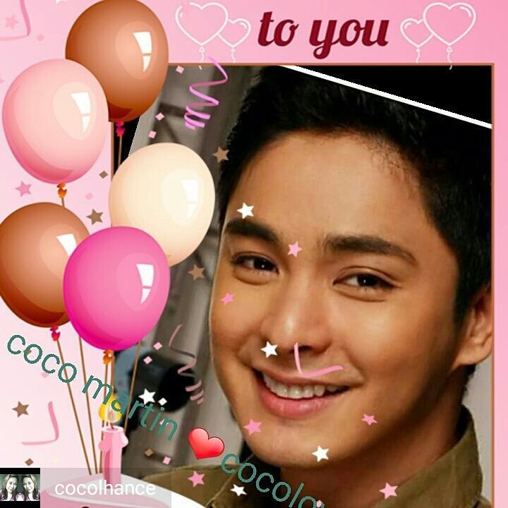 Happy birthday Direk coco Martin !!!
From cocolovers.official family..
We love you...   