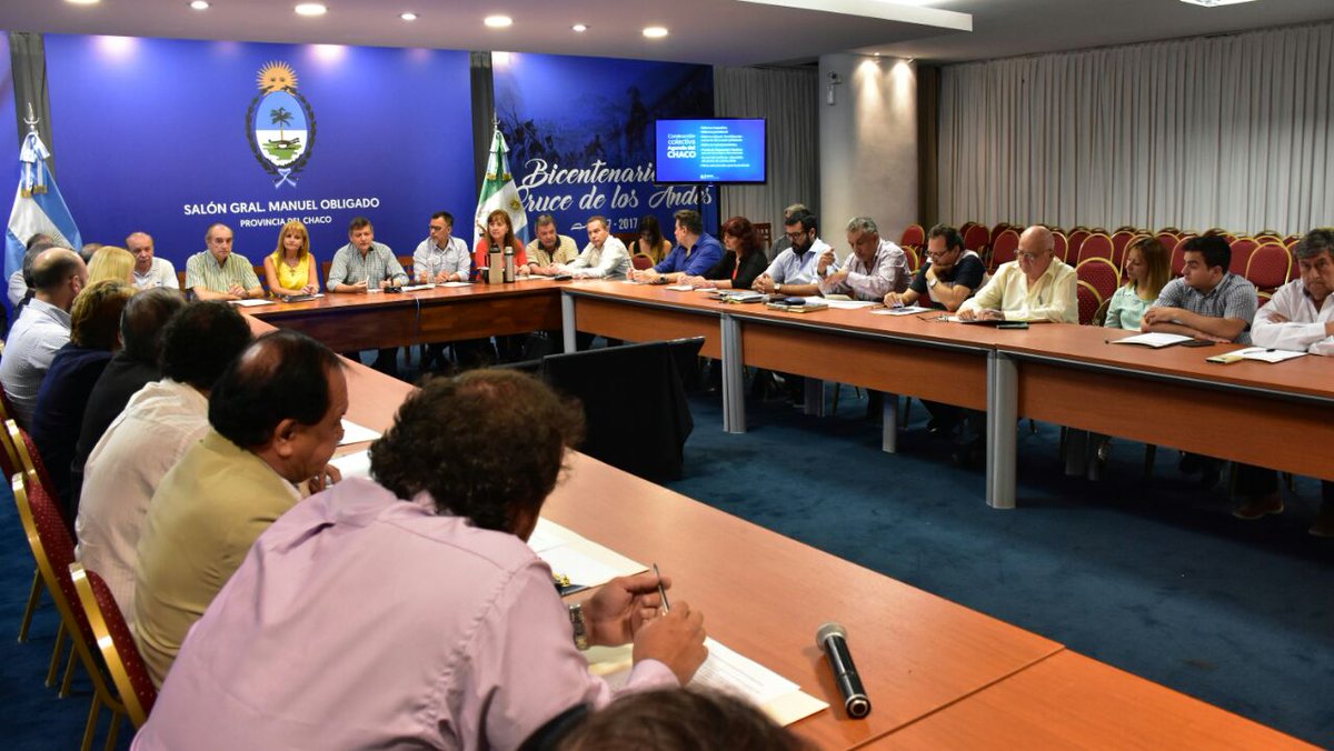 Participamos de una amplia convocatoria del Gobernador a todas las fuerzas que integran el Frente Chaco Merece Más.