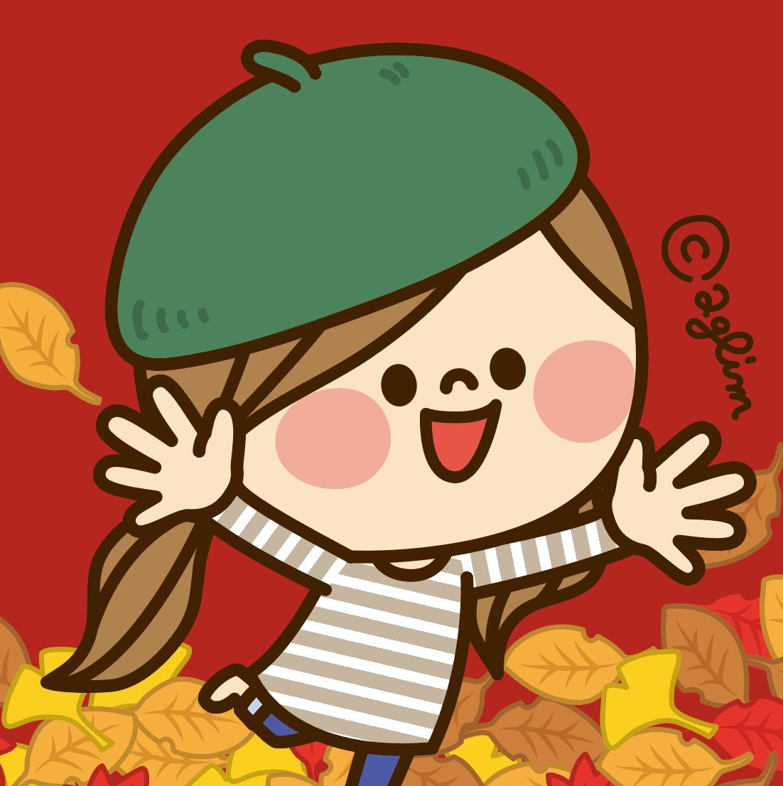 アグリム かわ主婦スタンプ制作中 Pa Twitter 秋っぽいアイコンです ご自由にお使いください 彡 楽しい11月になりますように ﾉ O ﾉﾟ ﾟ 加工 二次利用 商用利用ngです 個人利用のみでお願いしますね Lineスタンプ かわいい主婦の1日 無料アイコン