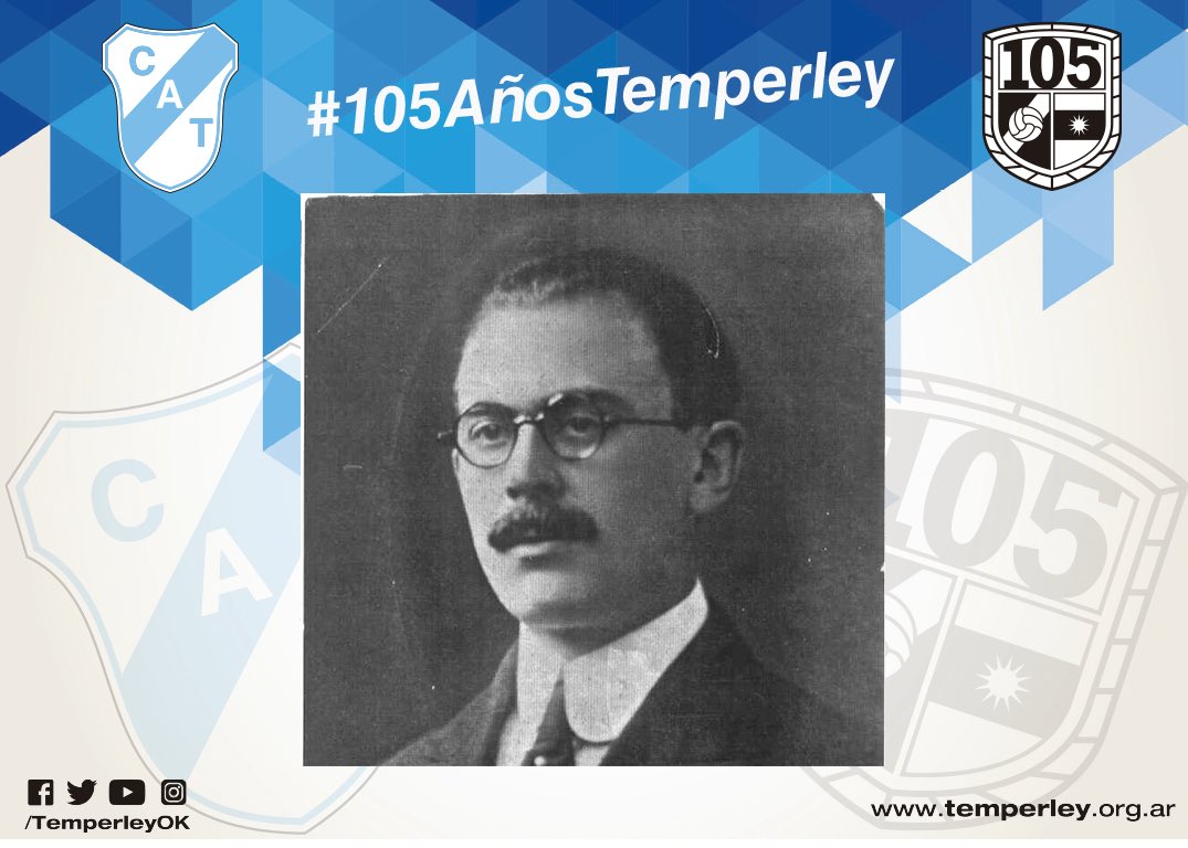 TemperleyOK's tweet photo. Todo empezó el 1 de noviembre de 1912 cuando un grupo de socios fundó nuestra amada institución. Se vienen los #105AñosTemperley https://t.co/rBdoSPR4KI
