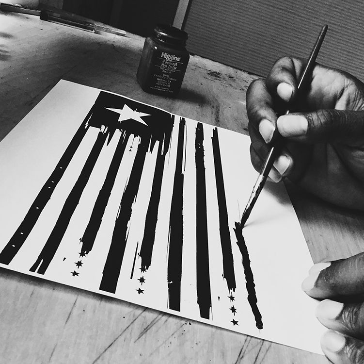 WorkInProgLA's tweet photo. THE ART OF BLACKNESS
WNW Member Lashun Tines on furthering the presence of African Americans in art, design &amp; ad. https://t.co/PM4y872A7t https://t.co/PKAkfno7Av