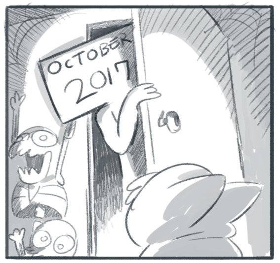 i mean it wasn't all bad, but it was still pretty shitty. all the inktobers and drawlloweens were really wonderful to see, though! 