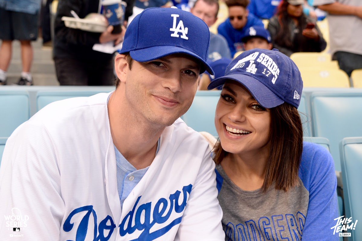 Dodgers's tweet image. #WorldSeries relationship goals.