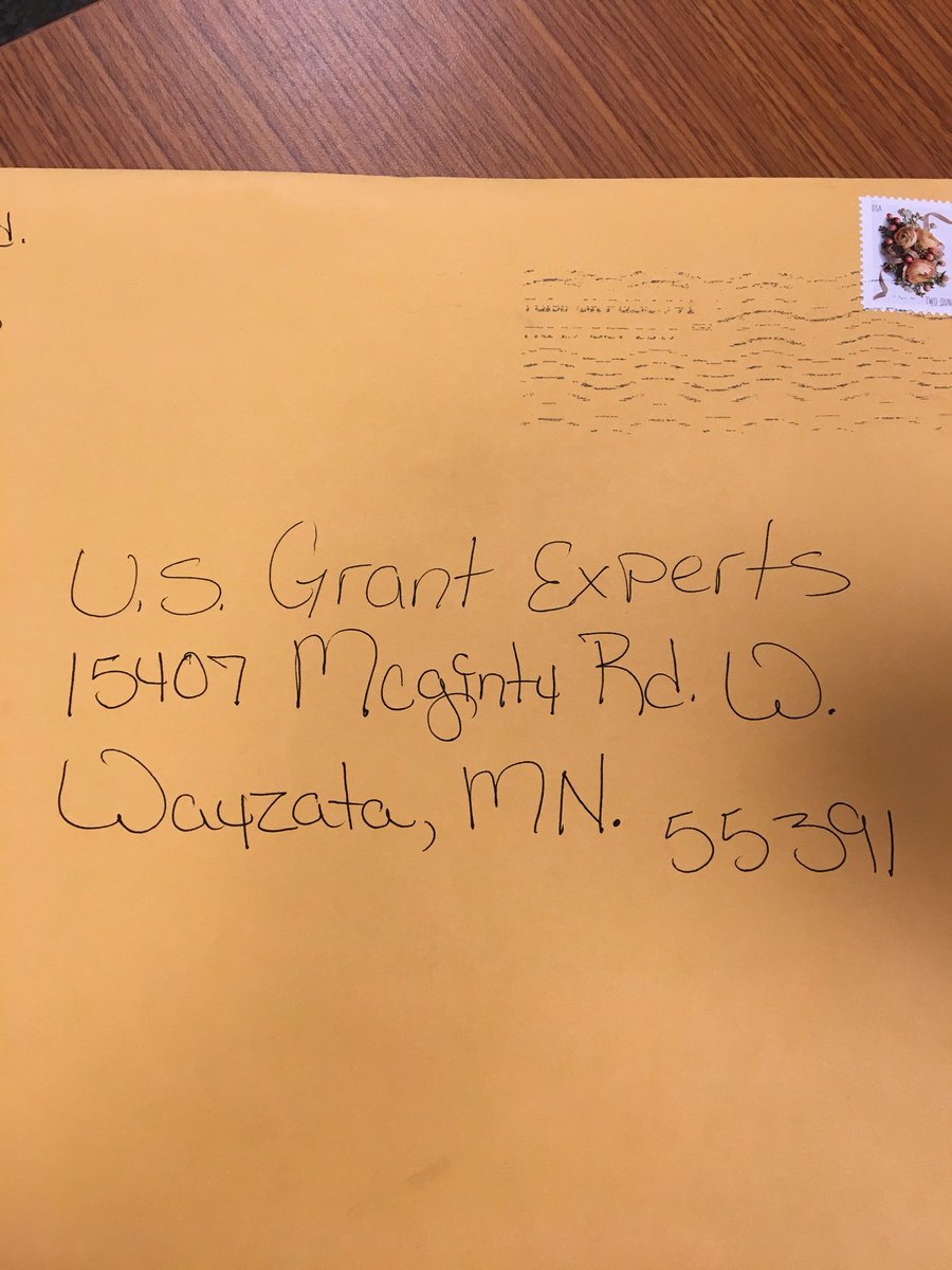 StaceySmida's tweet photo. My new title! Money from America to US Grants Expert. ❤️ my job! 😄 https://t.co/Zuri7z7Iag
