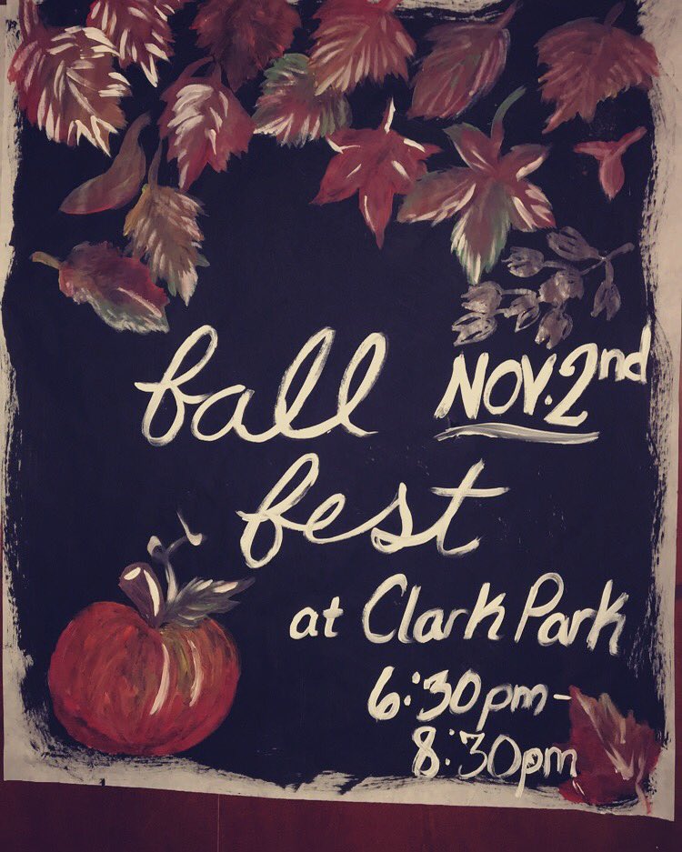 LegendsHall's tweet image. Don't forget that Fall Fest is this Thursday, Nov. 2nd in Clark Park at 6:30 pm! Come visit the Legends booth! 🎃🖤