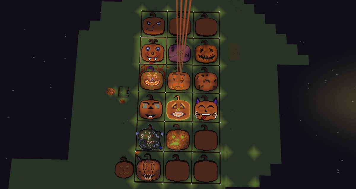 ShadowNodeMC's tweet image. Thank you all who came to the events!
Winners:
-Carving - LetaFury
-Parkour - xWaffyx
-Costume - Tactical_Fatty
 Congrats everyone!
~Slick