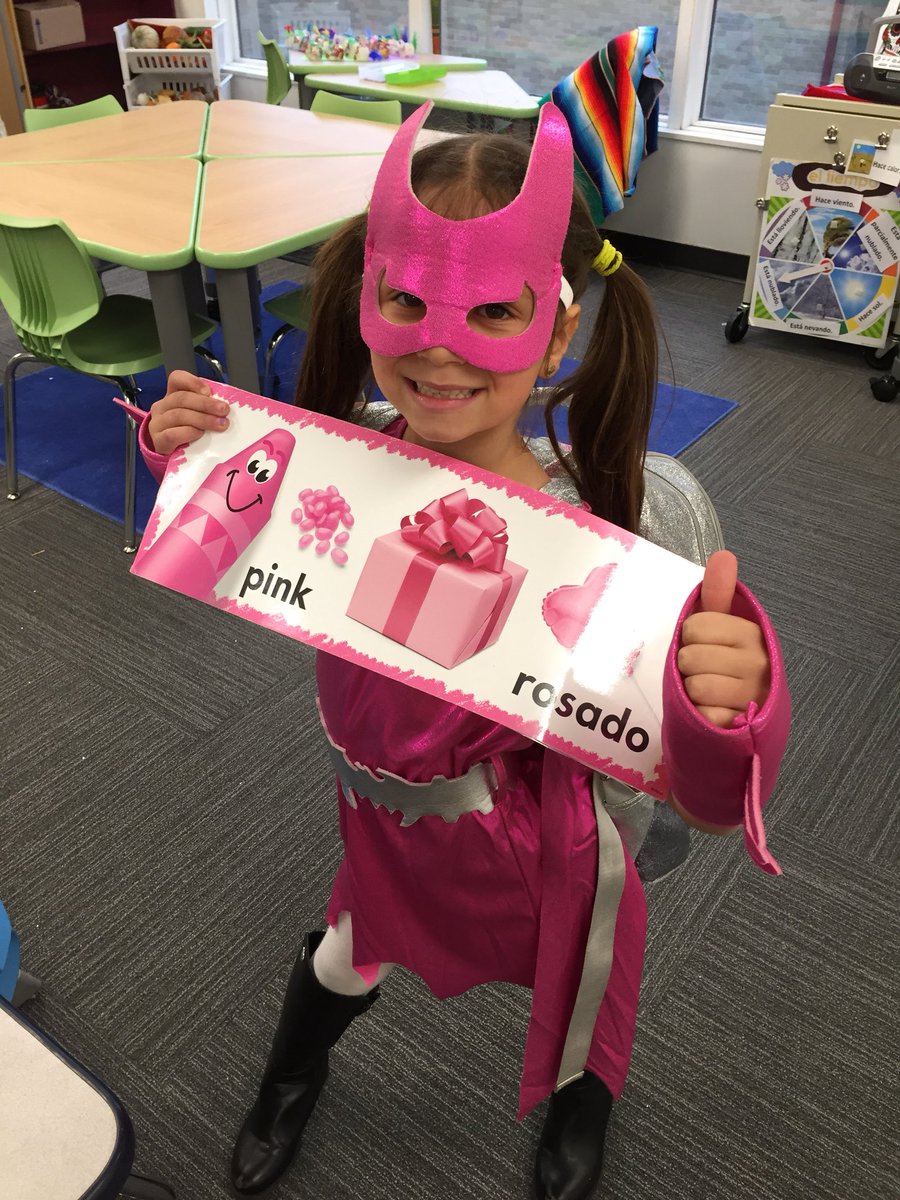 SolisSpanish's tweet photo. What a perfect day for a quick practice of colors in Spanish! #LSSpanish #ParishLSRocks https://t.co/8w2mxekfPL