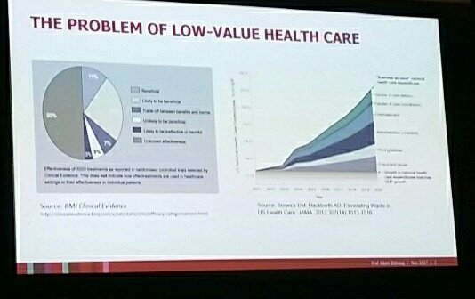EpidemicAmy's tweet photo. Adam Elshaug discusses how to measure low value health care #hsr2017 @emfresearch @GKeijzers_EM https://t.co/m9V9mIn7A6
