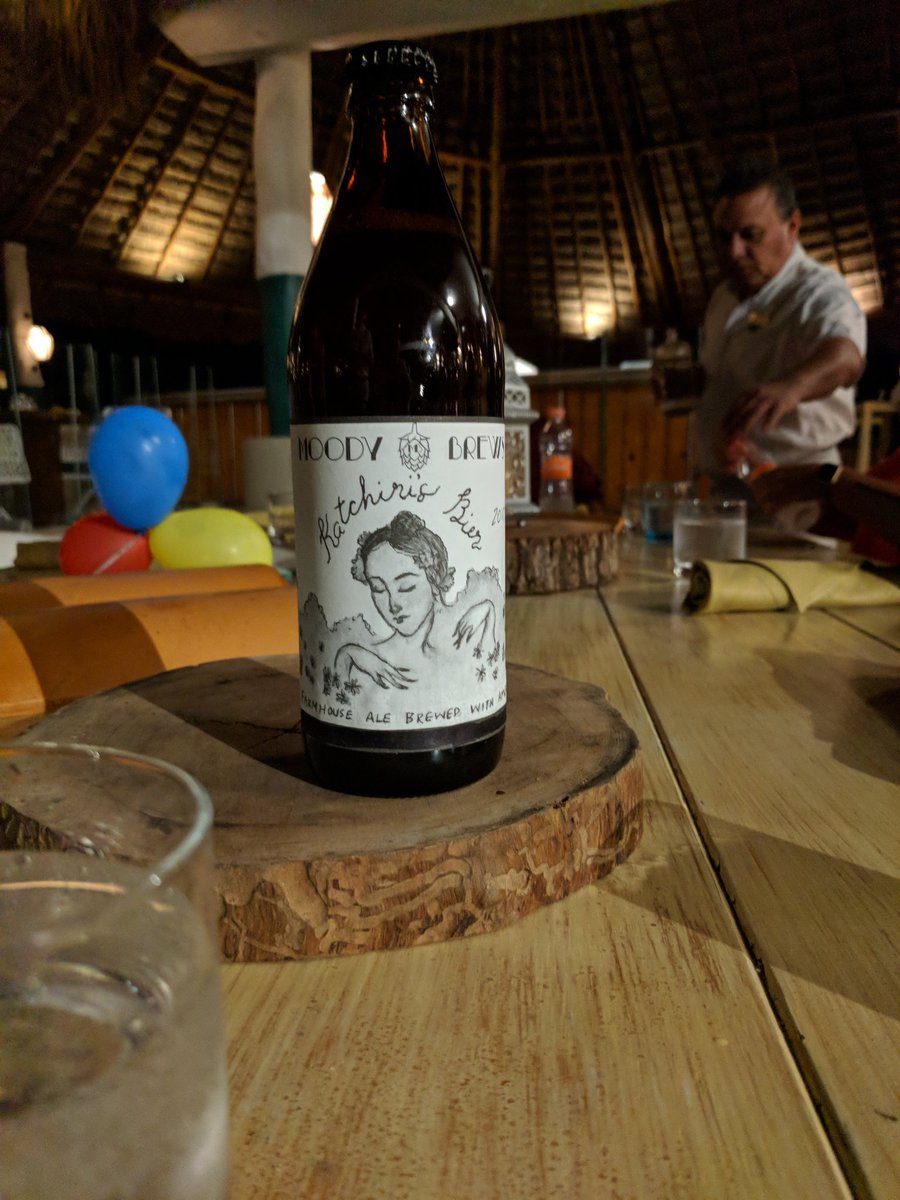 MoodyBrews (@moodybrewsbeer) on Twitter photo #KatchirisBier presented to the exec chef Erik <a href="/FairmontMYK/">Fairmont Mayakoba</a> before his tasting menu tonight. Dinner was superb! #KatchirisBier presented to the exec chef Erik <a href="/FairmontMYK/">Fairmont Mayakoba</a> before his tasting menu tonight. Dinner was superb!