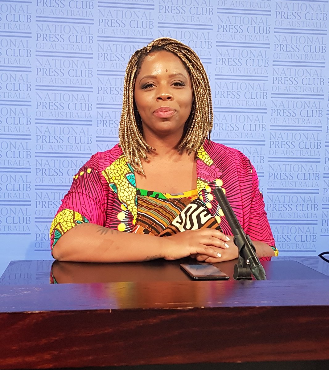 congressmob's tweet photo. #BlackLivesMatter Co-Founder Patrisse Cullors about to address the National Press Club today. https://t.co/Uqj0IMBs6i