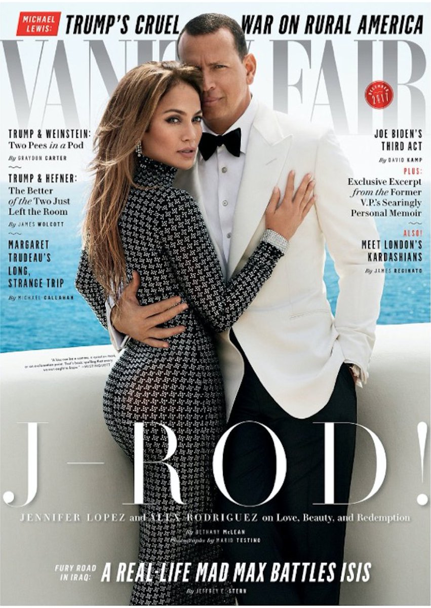 fashionist_club's tweet photo. .JLo, in Ralph Lauren Fall 2017 Collection, featured with ARod on the latest cover of Vanity Fair. #RLFall2017 https://t.co/k0FfL3VpwH
