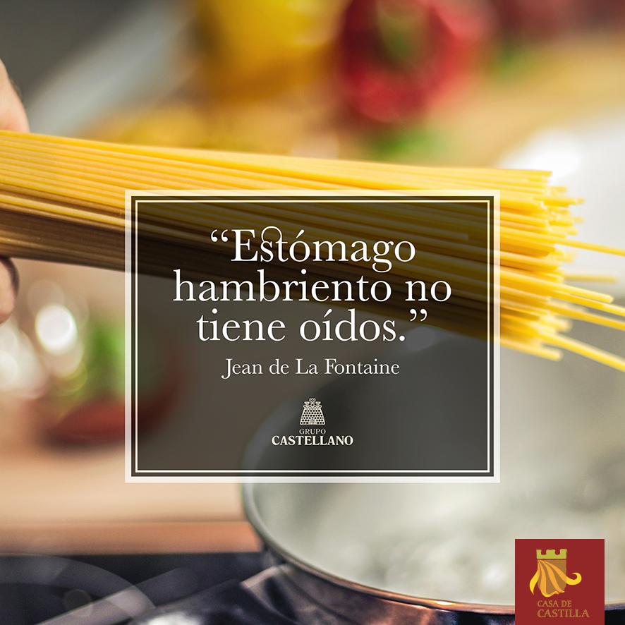 Además de llenar estómagos, te ayudamos a ser feliz con nuestros deliciosos platillos. #Gastronomía #GrupoCastellano
