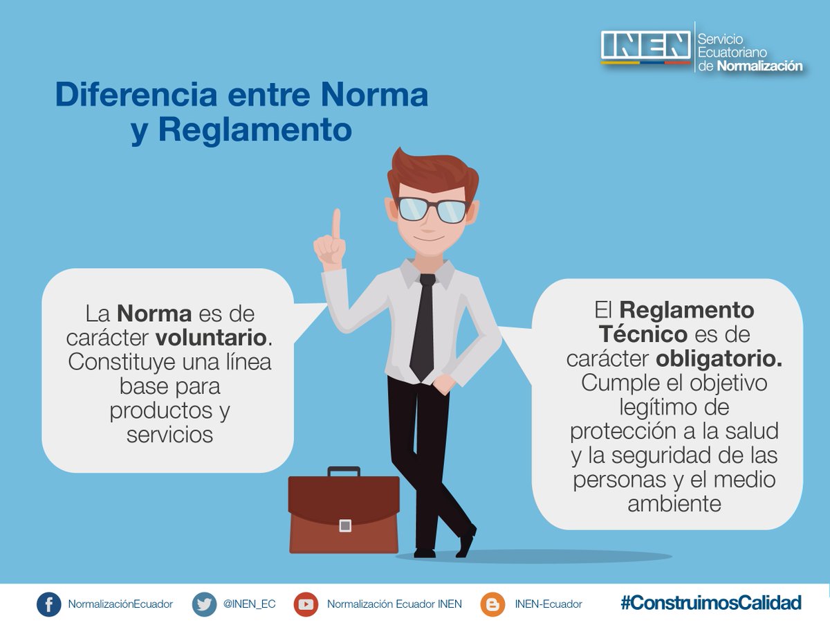 NormalizaciónEcuador on Twitter: "¿Quieres saber cuál es la diferencia