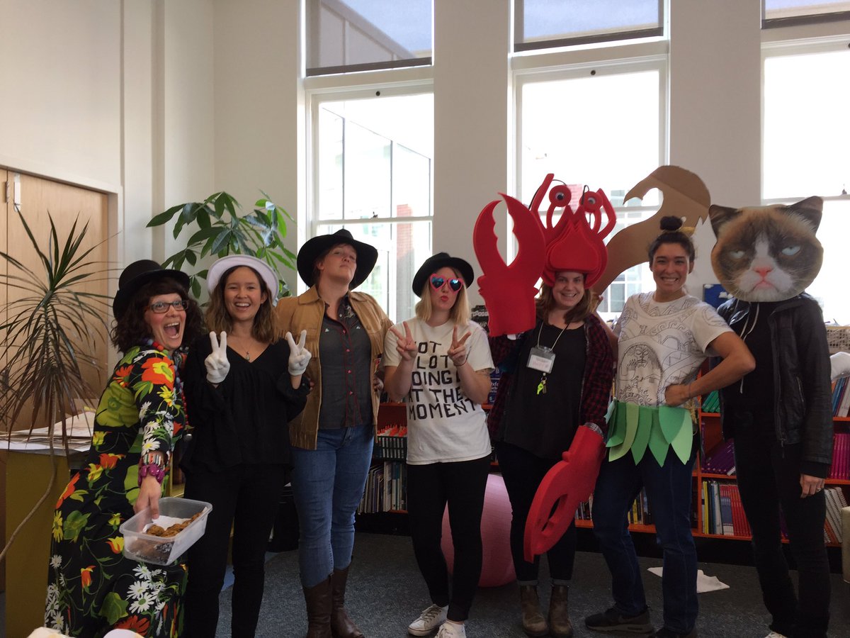 Our volunteers are as creative as they are caring. #costumecrew