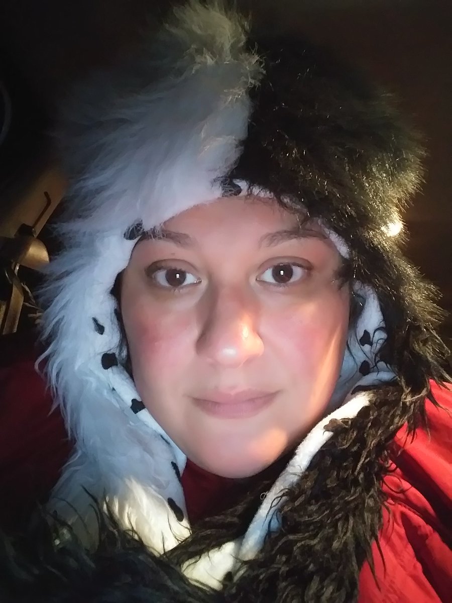AlphaWifeBlog's tweet image. Pretty chilly tonight so I drove kids around...Cruella Da Driver