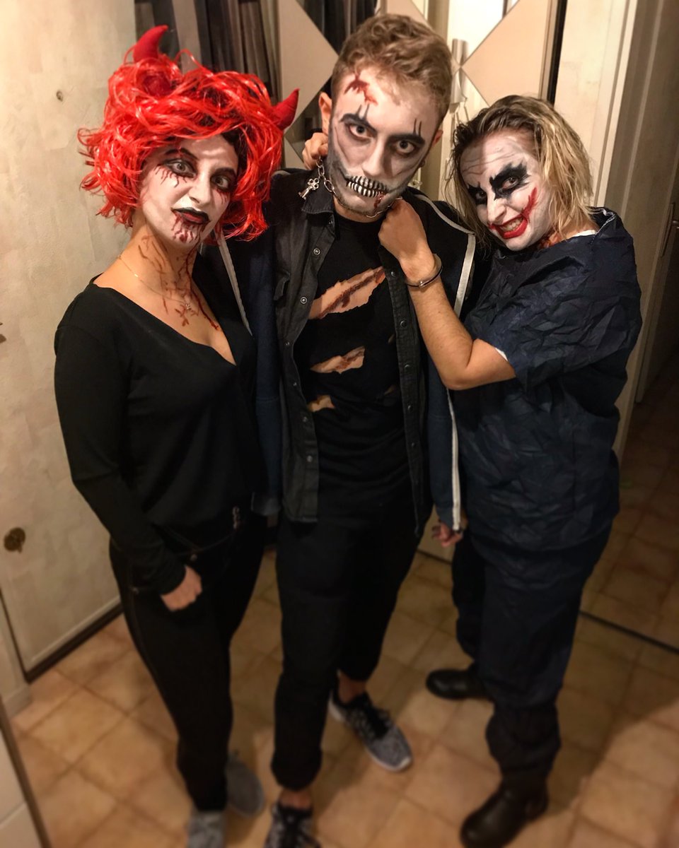 FlorianLMercier's tweet photo. #haloween2017 🎃☠️ @OfficielAlrima https://t.co/n37zXlRN78