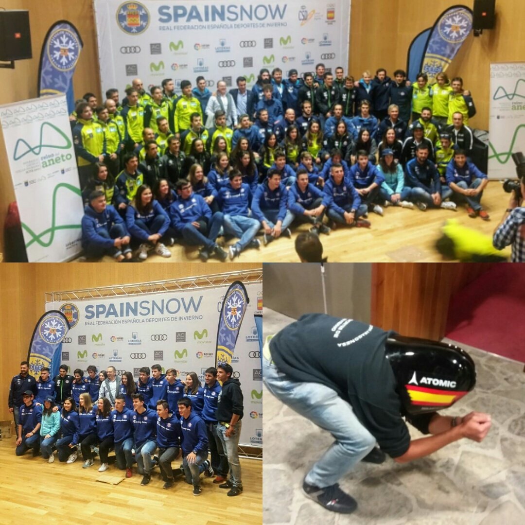 Presentación oficial Equipos Nacionales RFEDI ayer en Benasque
#SPAINSNOW #FADIAragon #NIEVEAragon CETDI Aragon