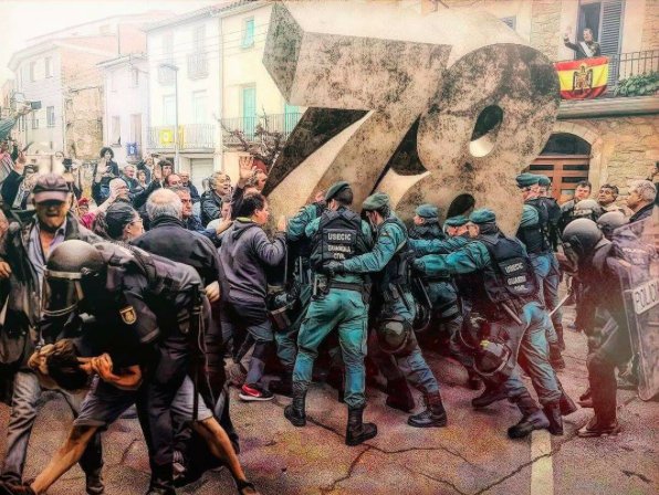 HiginiaRoig's tweet photo. Un mes ja. De l'1-O. El millor de la gent i el pitjor de l'Estat. Quan volent ser república vam aprendre a ser poble https://t.co/yRiA7tCj37 https://t.co/TxUpY4ydxv