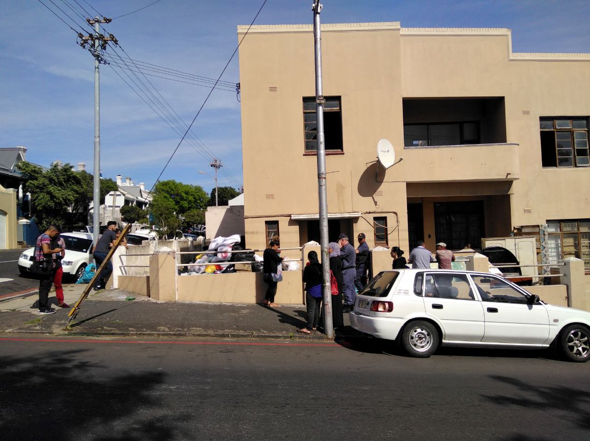 This is utterly heartbreaking and unjust! Their home of 26 years has been turned out onto the street. <a href="/CityofCT/">City of Cape Town</a> where are you!?