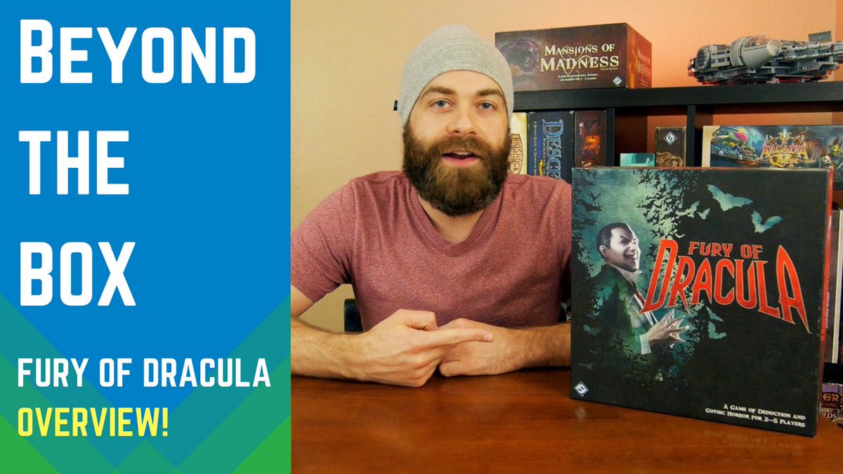 BTBoxGaming's tweet image. Happy Halloween! New video up on Fury of Dracula. Check it out after your sugar crash wears off! #boardgames #furyofdracula